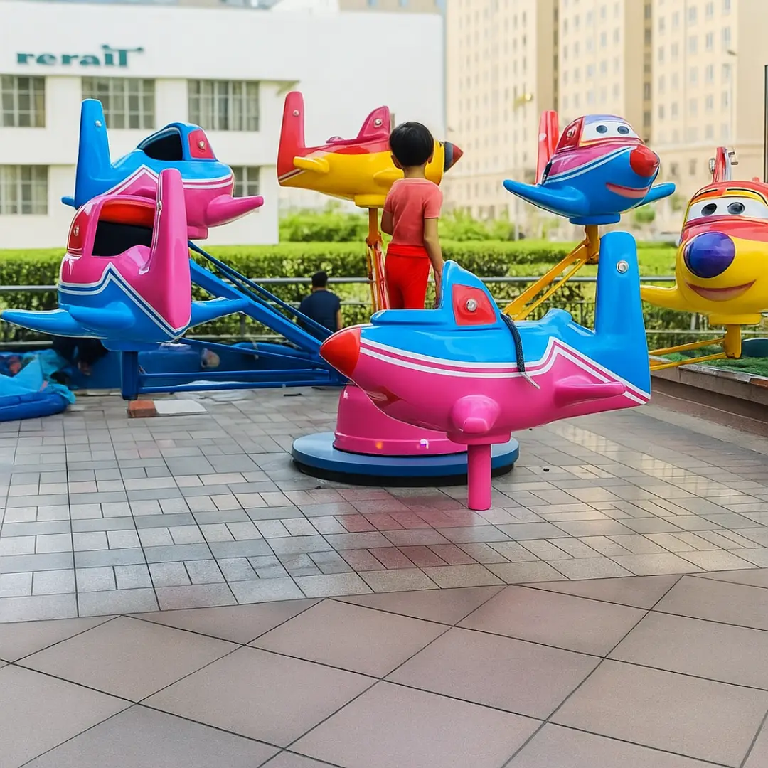 Aeroplane amusement ride