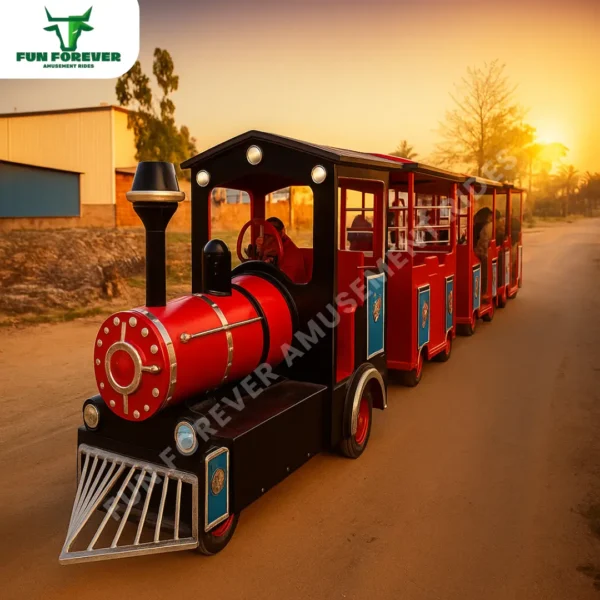 Electric Trackless Train