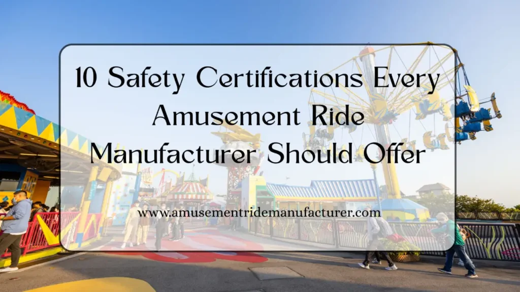 Amusement Rides Manufacturer