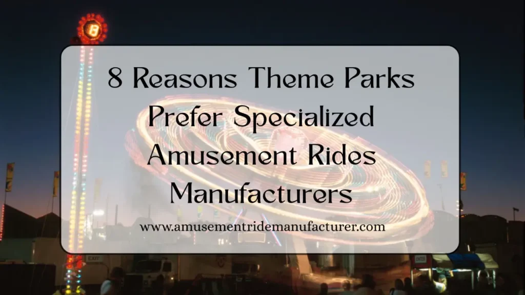 Amusement Rides Manufacturer