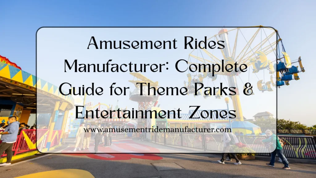Amusement Rides Manufacturer